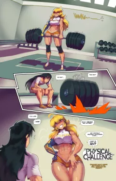 Physical Challenge (RWBY) [Fred Perry] porn comic cover