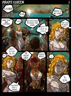 Pirate Queen [Ganassa] porn comic cover