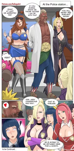 Police Station (Naruto) [RaikageArt | Sichan] porn comic cover
