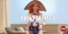Pool Party (League Of Legends) [Firolian] porn comic cover