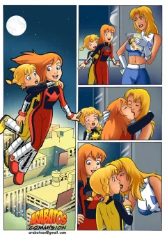 Power Threesome (Fantastic Four , Power Pack) [Arabatos] porn comic cover