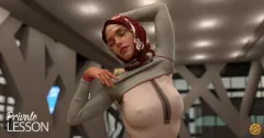 Private Lesson [Crispy Cheese] porn comic cover