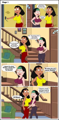 Puzzle Fun (American Dad!) [SexFightFun] porn comic cover