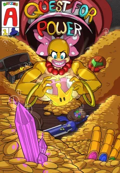 Quest for Power (Super Mario Bros) [Loonyjams] porn comic cover
