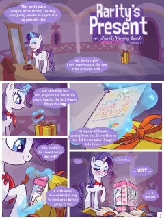 Rarity’s Present (My Little Pony – Friendship is Magic) [Syoee_B] porn comic cover