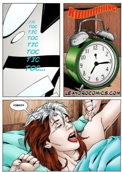 Rogue loses her powers (X-men) [Leandro Comics] porn comic cover