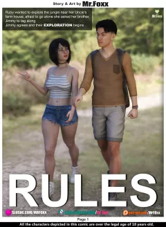 Rules [Mr.FOXX] porn comic cover