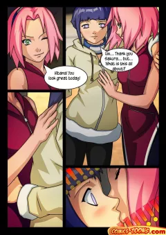 Sakura X Hinata (Naruto) [Comics-Toons] porn comic cover