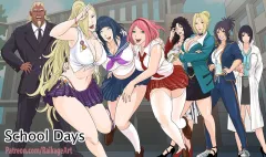 School Days (Naruto) [RaikageArt | Sichan] porn comic cover