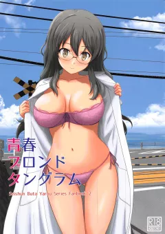 Seishun Blonde Tangram (Rascal Does Not Dream of Bunny Girl Senpai) [Satou Chagashi] porn comic cover