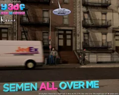 Semen All Over Me [Y3DF] porn comic cover