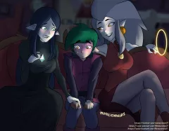 Sister’s game (The Owl House) [Monocromia01] porn comic cover