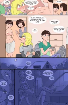 Sleepover Raiders [Nobody in Particular] porn comic cover