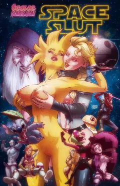 Space Slut (Various) [Tease Comix] porn comic cover