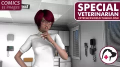 Special Veterinarian [ExtremeXWorld] porn comic cover