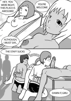 Staff Service [Nobody In Particular] porn comic cover