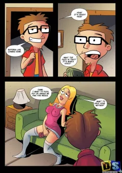 Steve and Francine (American Dad!) [Drawn-Sex] porn comic cover