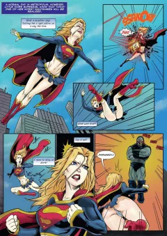 Supergirl’s Last Stand (Justice League) [R_EX] porn comic cover