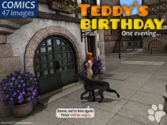 Teddy’s Birthday [ExtremeXWorld] porn comic cover