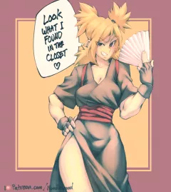 Temari Pinups (Naruto) [NoodleNood] porn comic cover