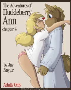 The Adventures Of Huckleberry Ann [Jay Naylor] porn comic cover