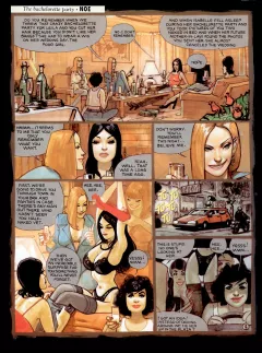 The Bachelorette Party [Ignacio Noe] porn comic cover