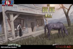 The Big Big West [Y3DF] porn comic cover