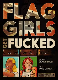 The Flag Girls Get Fucked [KAOS Comics] porn comic cover