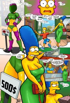 The Gift (The Simpsons) [Zarx] porn comic cover