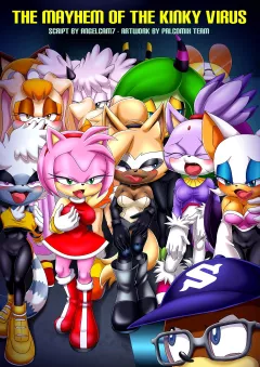 The Mayhem of the Kinky Virus (Sonic the Hedgehog) [Palcomix] porn comic cover
