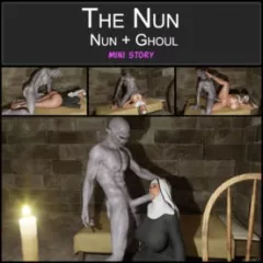 The Nun [Blackadder] porn comic cover