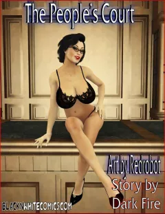 The People’s Court [BlackonWhite3D] porn comic cover
