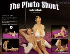 The Photo Shoot – Gisela [Blackadder] porn comic cover