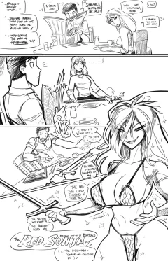 The Red Sonja Me [Fred Perry] porn comic cover