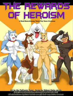 The Rewards Of Heroism (Various) [Palcomix] porn comic cover