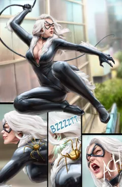 The Superior Blackcat!? [CunCyun] porn comic cover