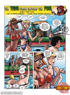 The Thing From Beyond The Pool [eAdultComics] porn comic cover