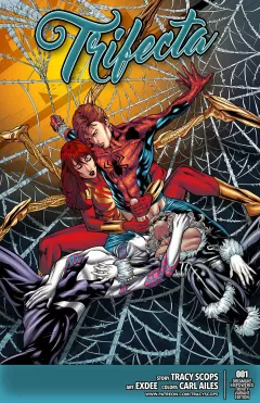 Trifecta (Spider-Man) [Tracy Scops] porn comic cover
