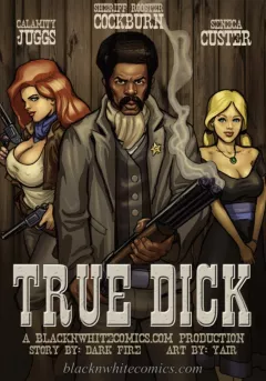 True Dick [BlackNWhiteComics] porn comic cover