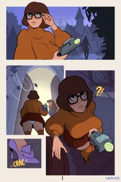 Velma and Daphne’s spooky night (Scooby-Doo) [Hornyx] porn comic cover