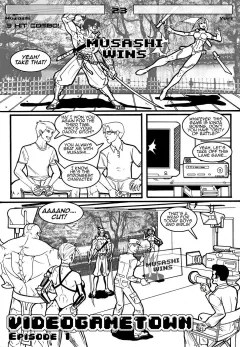 Videogame Town [Leandro Comics] porn comic cover