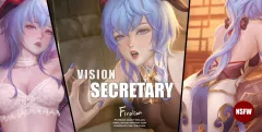 Vision – Secretary (Genshin Impact) [Firolian] porn comic cover
