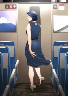 What Are You Doing On The Shinkansen? [Tamagou] porn comic cover