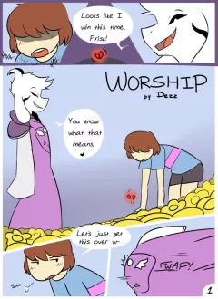 Worship (Undertale) [Dezz] porn comic cover