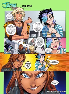 J’M&amp;M Beach n’ Bitches [DarkerEve] porn comic cover