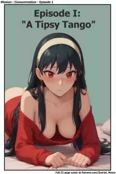 A Tipsy Tango (Spy X Family) [Scarlet Meow] porn comic cover