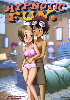 Hypnotic Fun (Digimon) [Palcomix] porn comic cover