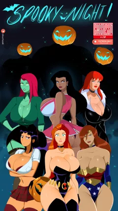 Spooky Night! [GhostlessM] porn comic cover