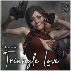 Triangle Love [Rro.lled] porn comic cover