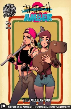 Trish & Amber: The Mexican Job [Cherry Mouse Street] porn comic cover